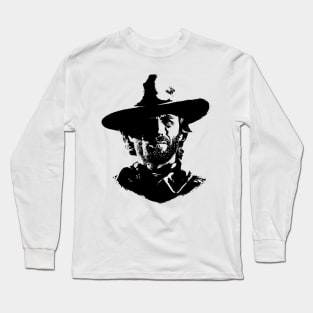 Clint Eastwood Portrait Long Sleeve T-Shirt